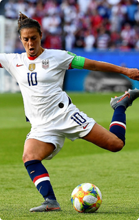 Carli Lloyd soccer football player treated by Dr. Dhaval Patel