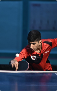 Himansh Dahiya table tennis player treated by Dr. Dhaval Patel